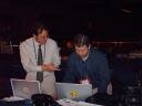 Bloom and Pasquino hard at work